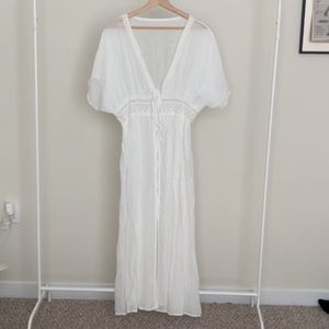 maxi bikini cover dress